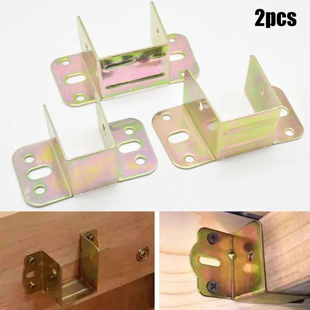 2pcs U Shaped Metal Bed Bracke - đánh giá và giá Furniture Hardware Manufacturer