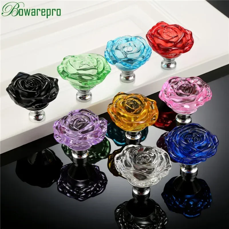 Bowarepro 50MM Pha Lê Hoa Hồng - đánh giá và giá Furniture Hardware Manufacturer