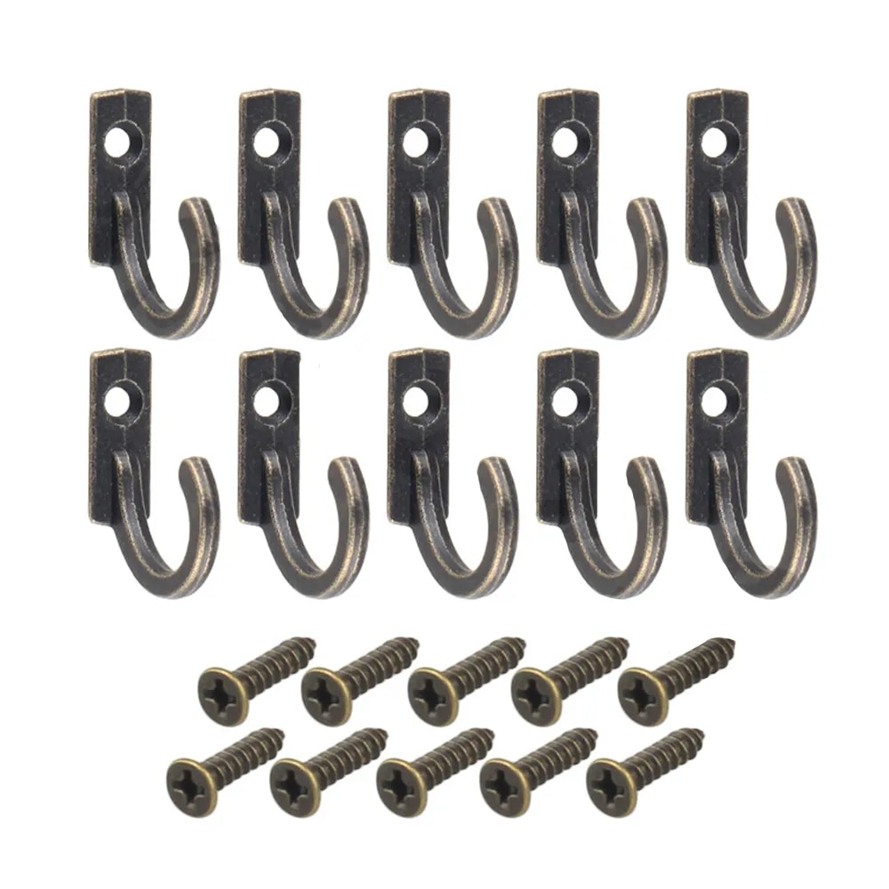 10Pcs/set Vintage Hooks Wall H - đánh giá và giá Furniture Hardware Manufacturer