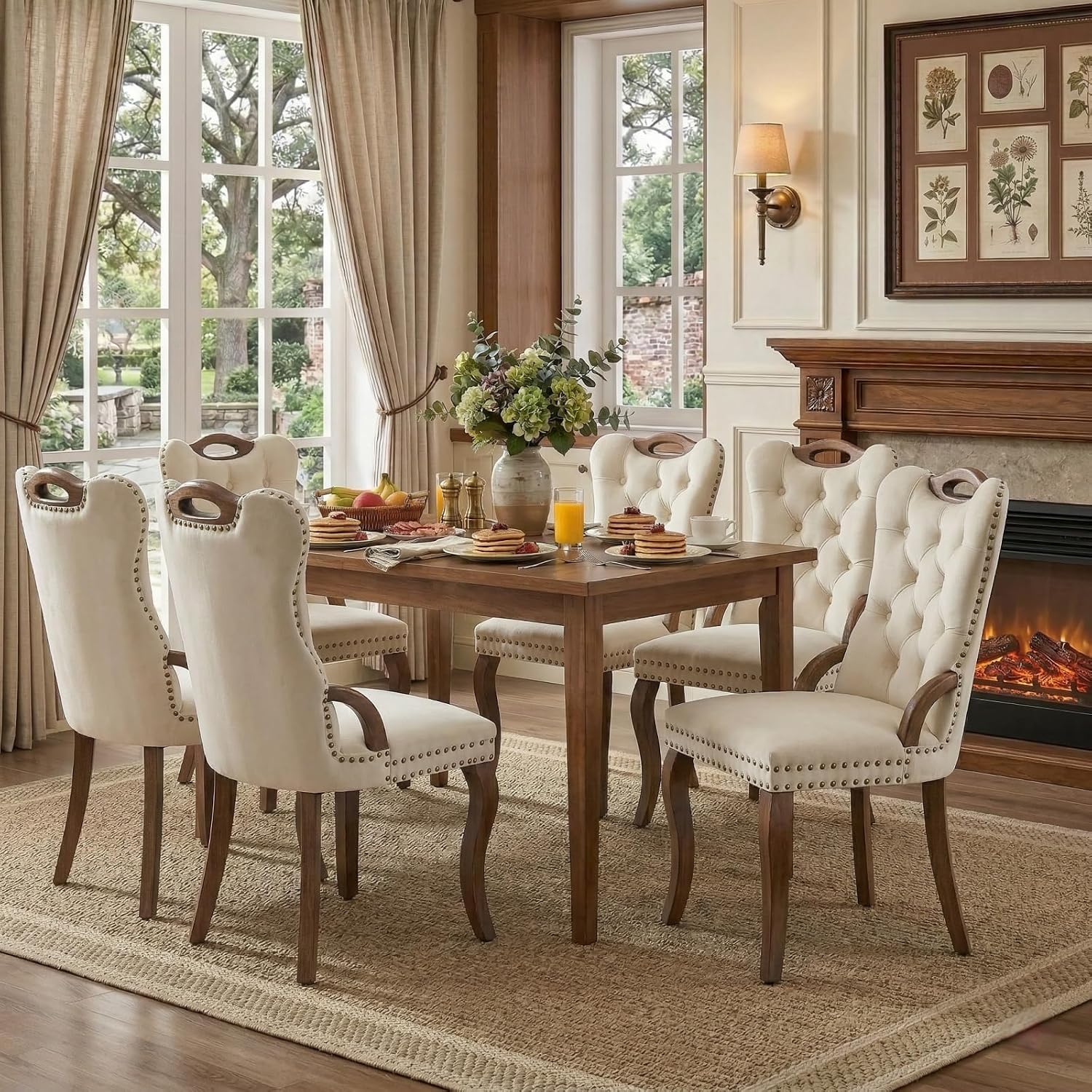 Dining Chairs Set of 6, Velvet - đánh giá và giá Furniture Hardware Manufacturer