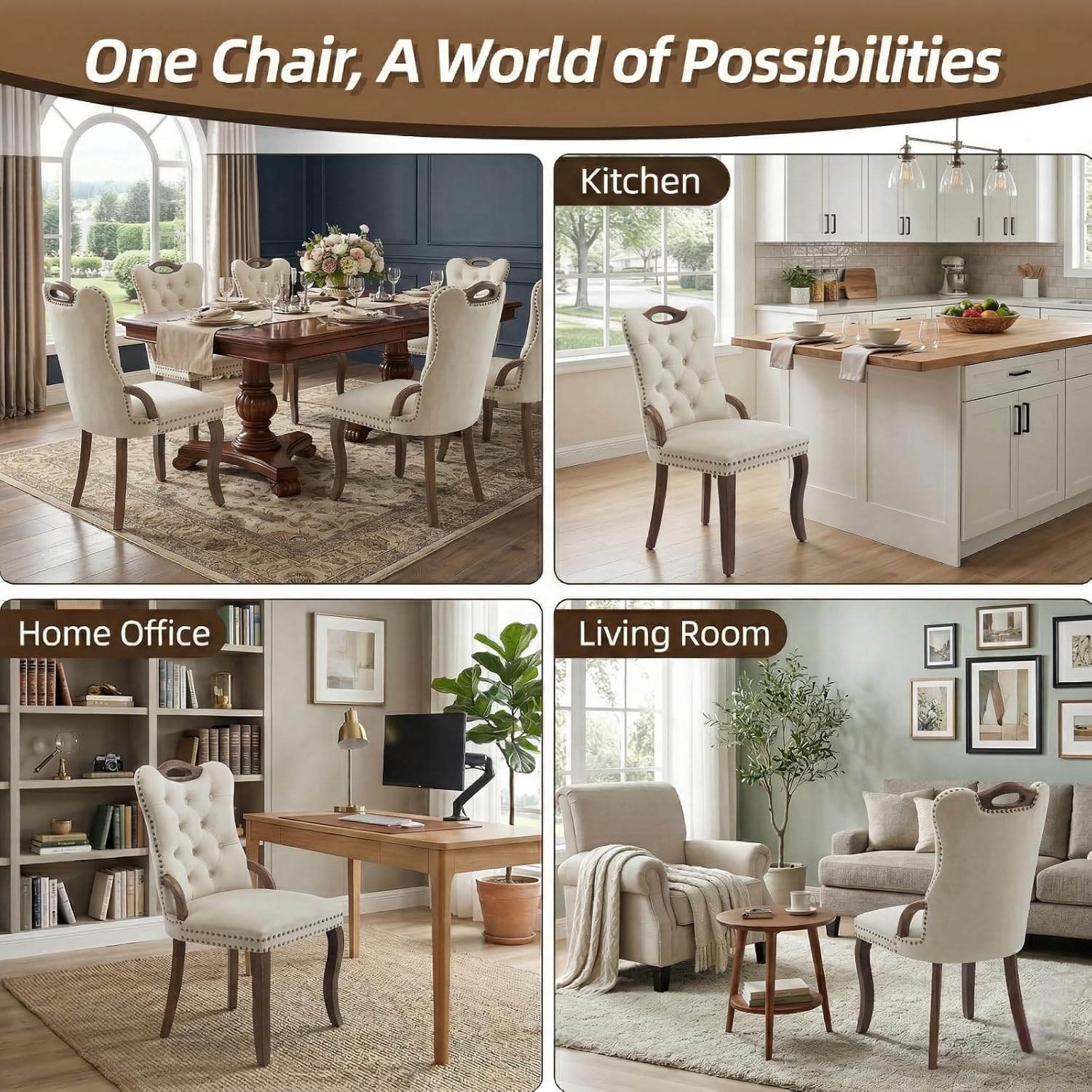 Dining Chairs Set of 6, Velvet - đánh giá và giá Furniture Hardware Manufacturer